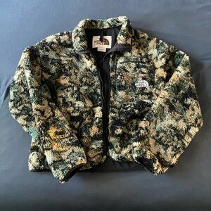 North Face Banff Extreme High Pile Jacket in Misty Sage